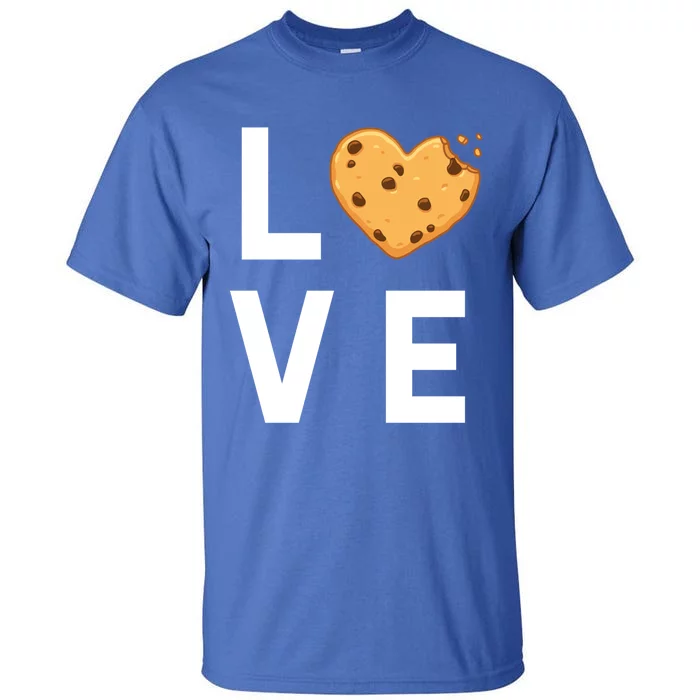 Cute I Love Chocolate Chip Cookies Gift Tall T-Shirt