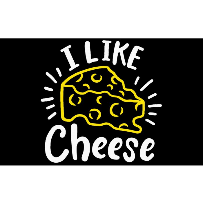 Cheese I Like Cheese Bumper Sticker