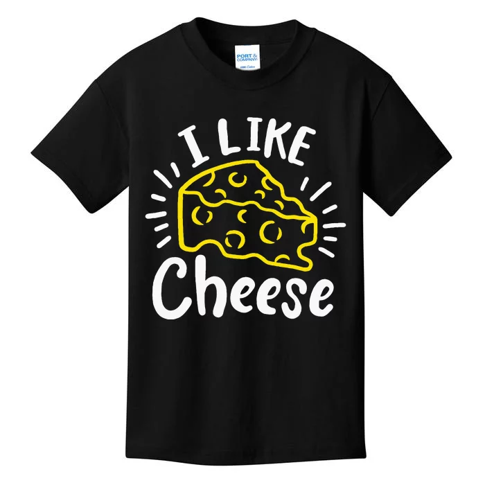 Cheese I Like Cheese Kids T-Shirt