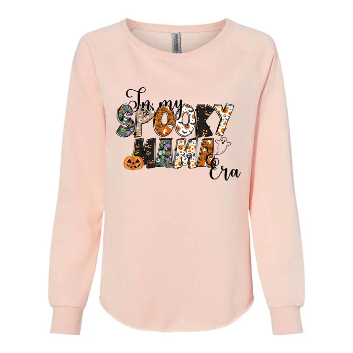 Cute In My Spooky Mama Era Novelty Family Halloween Gift Womens California Wash Sweatshirt