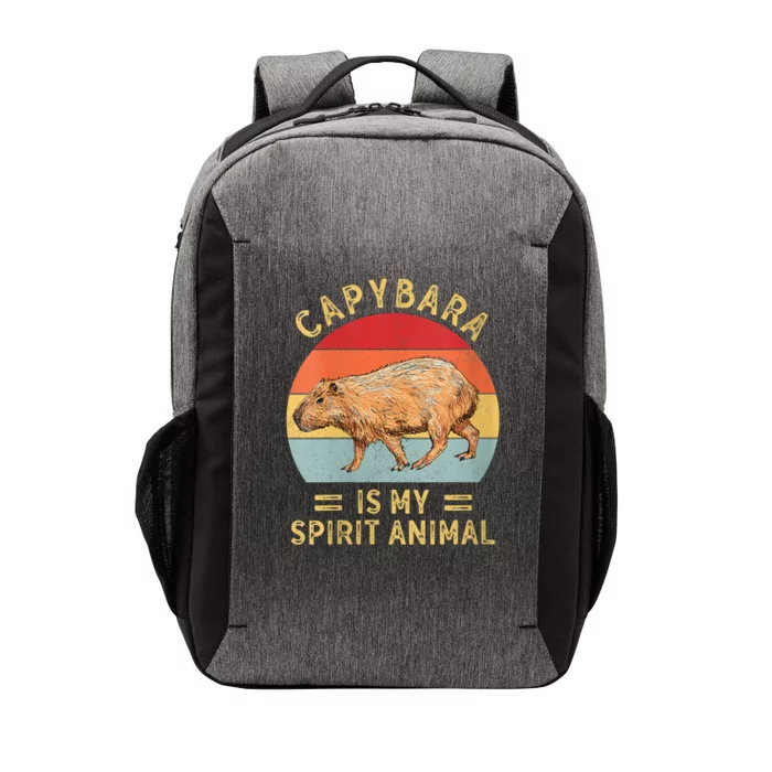 Capybara Is My Spirit Animal Vector Backpack