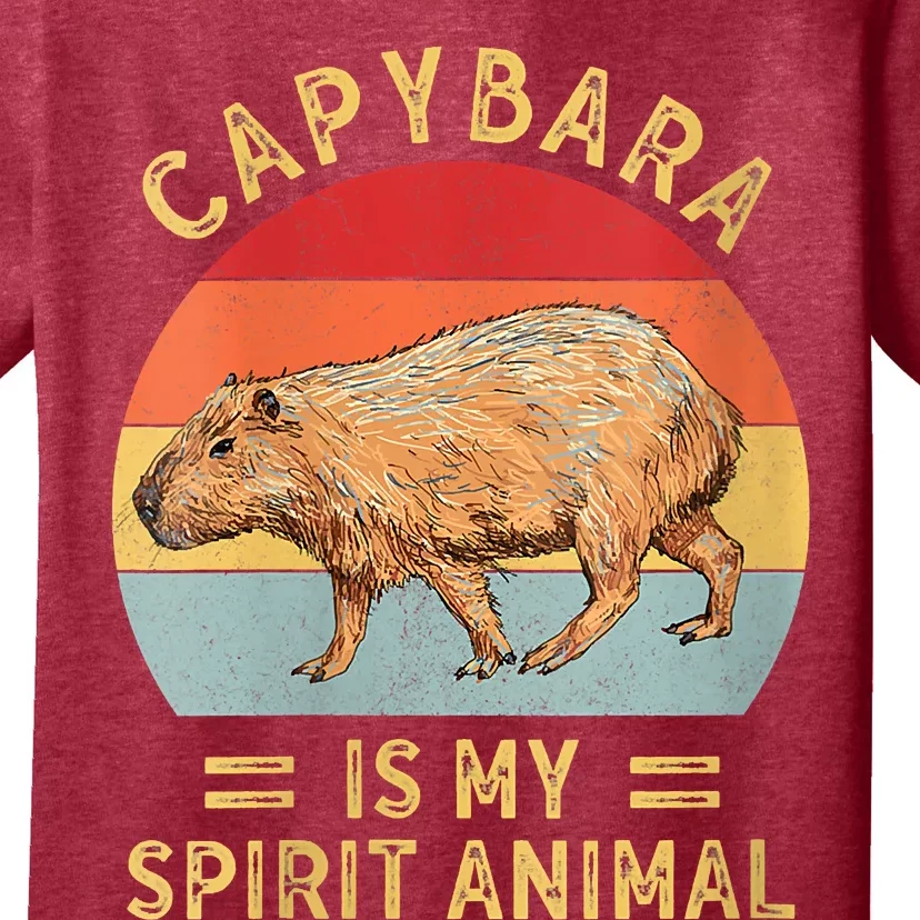 Capybara Is My Spirit Animal T-Shirt