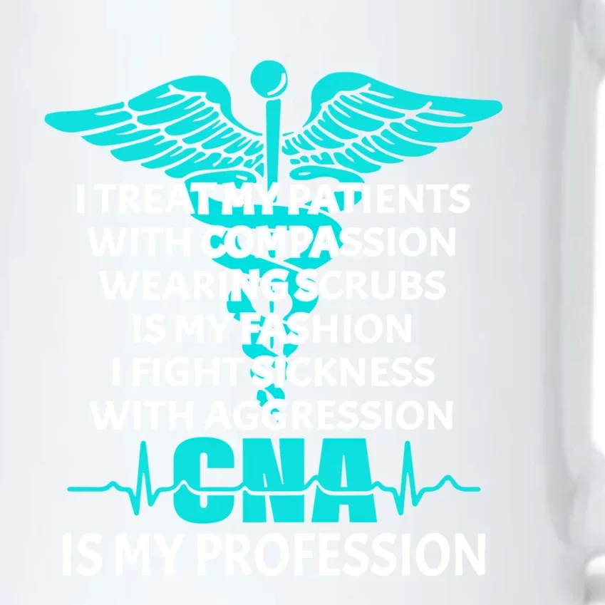 Cna Is My Profession Certified Nursing Assistant Nurse Gift Black Color Changing Mug