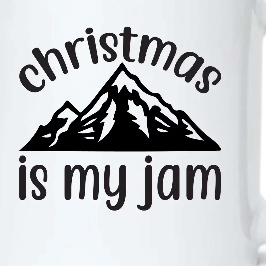 Christmas Is My Jam Black Color Changing Mug