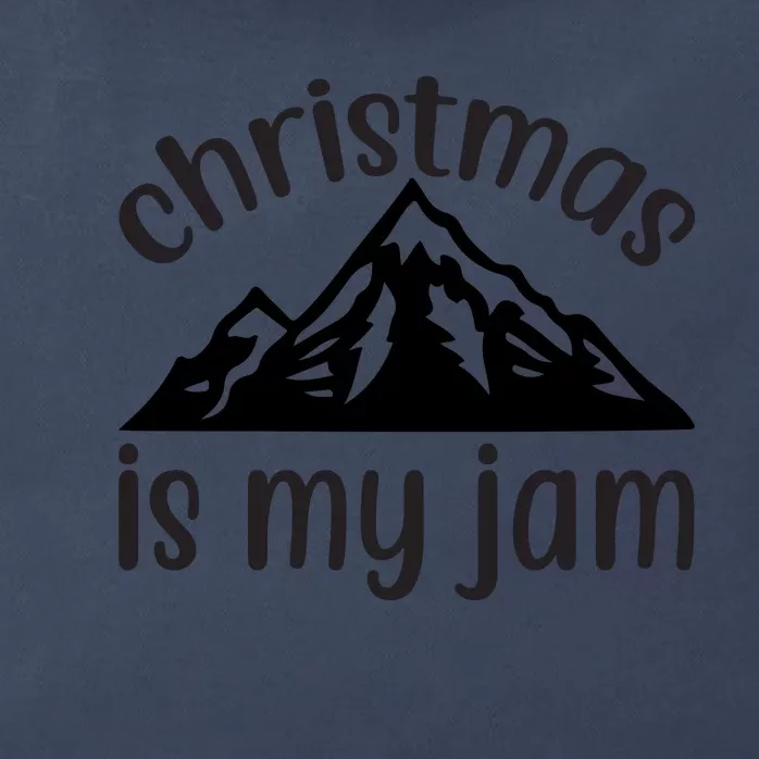 Christmas Is My Jam Zip Tote Bag