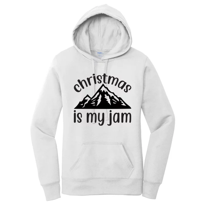 Christmas Is My Jam Women's Pullover Hoodie