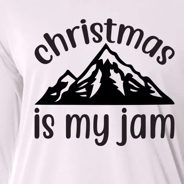 Christmas Is My Jam Cooling Performance Long Sleeve Crew