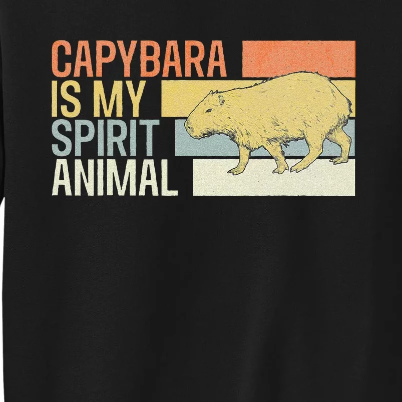 Capybara Is My Spirit Animal. Funny Capybaras Lovers Sweatshirt