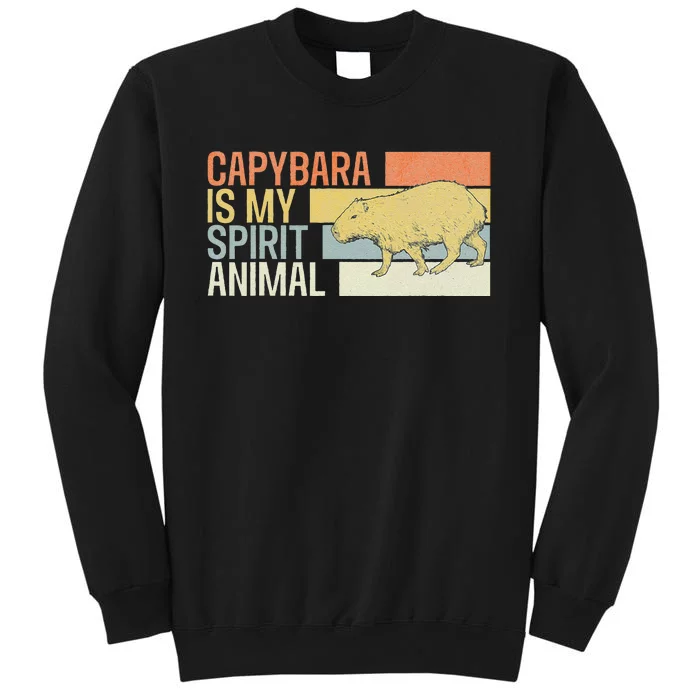 Capybara Is My Spirit Animal. Funny Capybaras Lovers Sweatshirt