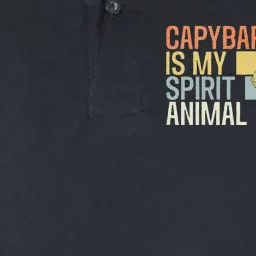 Capybara Is My Spirit Animal. Funny Capybaras Lovers Softstyle Adult Sport Polo