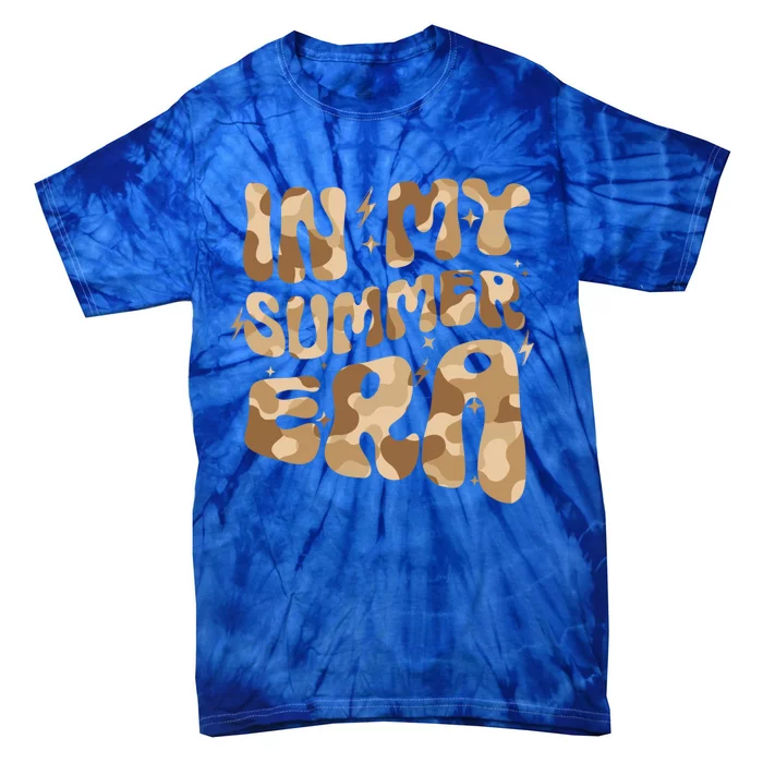 Camo In My Summer Era Funny Last Day Of School Gift Tie-Dye T-Shirt