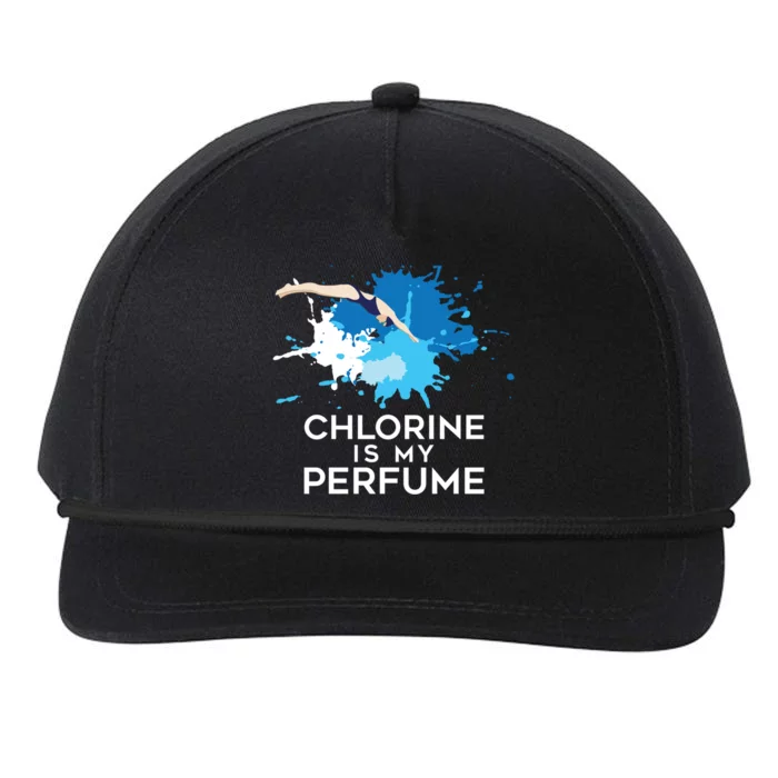 Chlorine Is My Perfume Swimming Great Gift Snapback Five-Panel Rope Hat