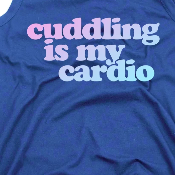 Cuddling Is My Cardio Valentine's Day Cuddling Gift Tank Top