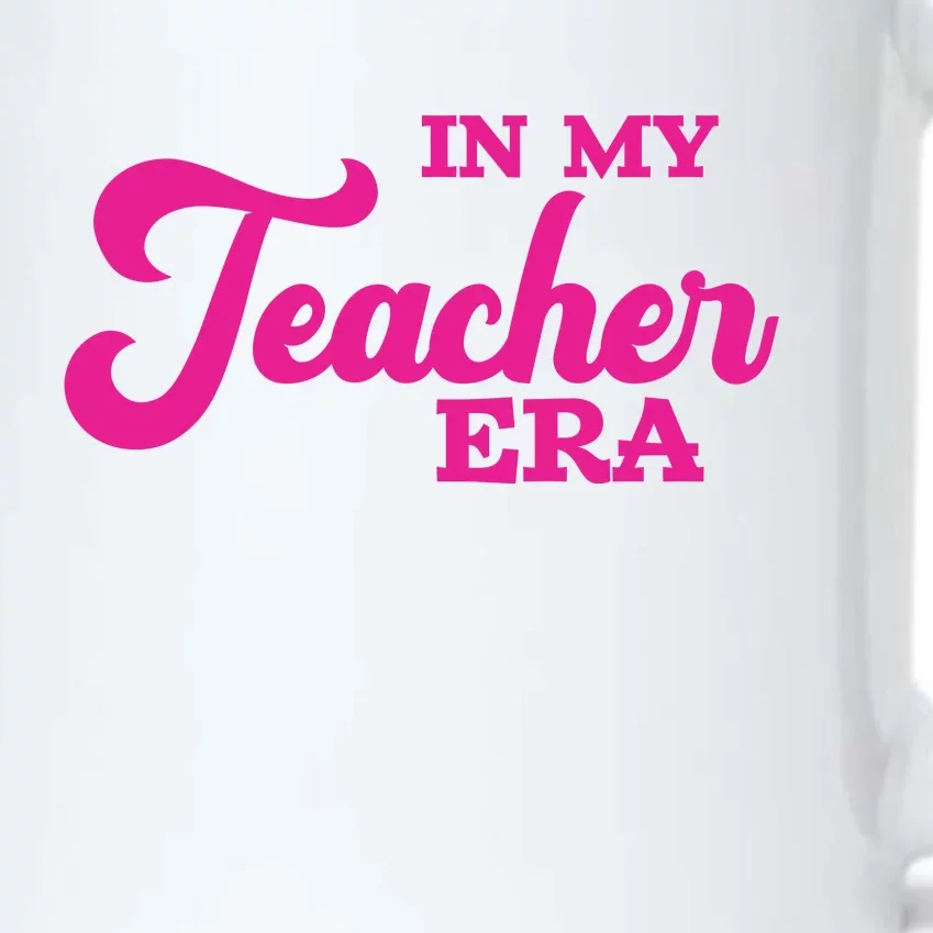 Cute In My Teacher Era School Black Color Changing Mug