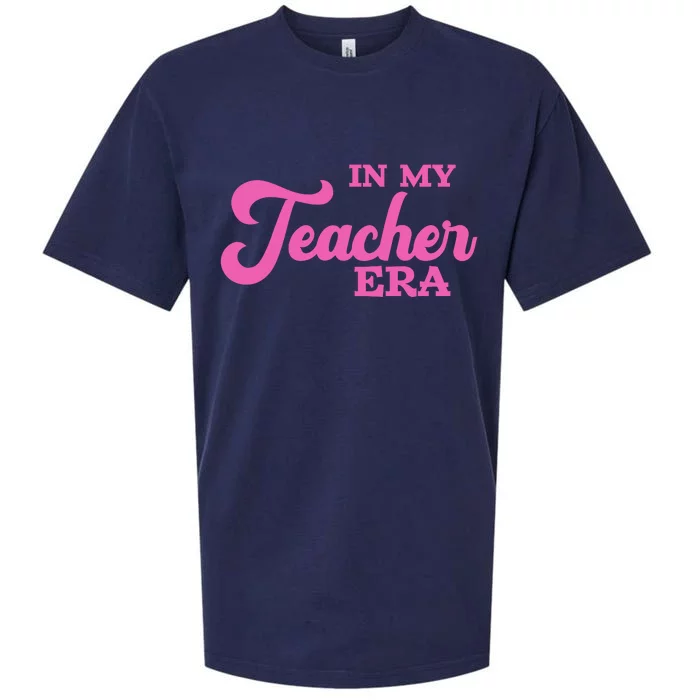 Cute In My Teacher Era School Sueded Cloud Jersey T-Shirt