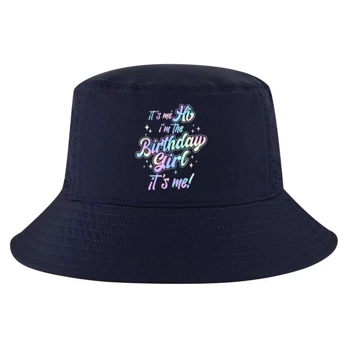 Cute Its Me Hi Im The Birthday Girl Its Me Cool Comfort Performance Bucket Hat