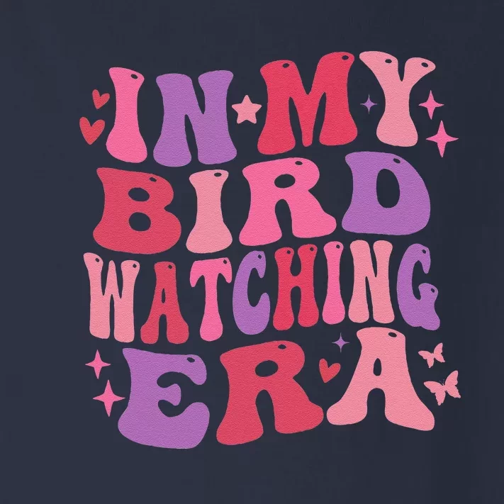 Cute In My Bird Watching Era Funny Birds Lovers Toddler Long Sleeve Shirt