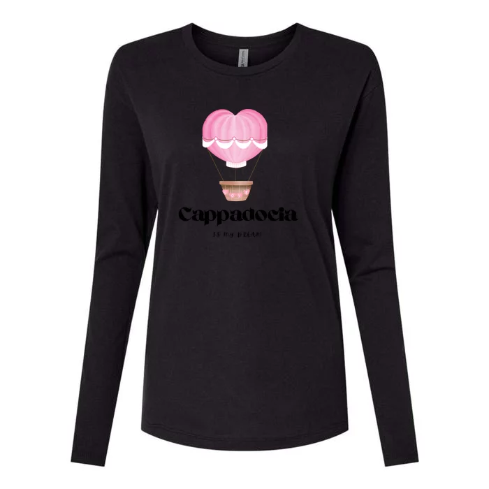 Cappadocia Is My Dream Womens Cotton Relaxed Long Sleeve T-Shirt