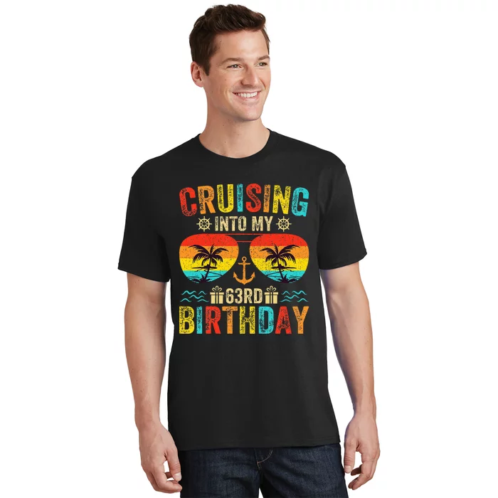 Cruising Into My 63rd Birthday Cruise T-Shirt