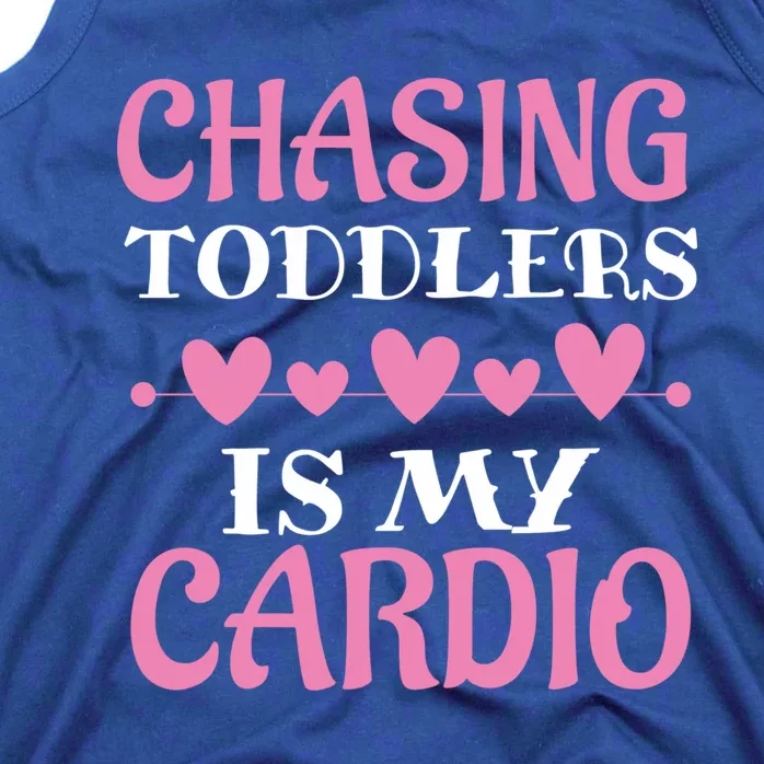 Chasing Is My Cardio Sitters Nanny Gift Tank Top