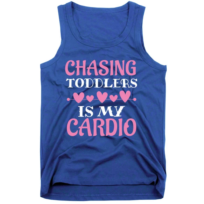 Chasing Is My Cardio Sitters Nanny Gift Tank Top