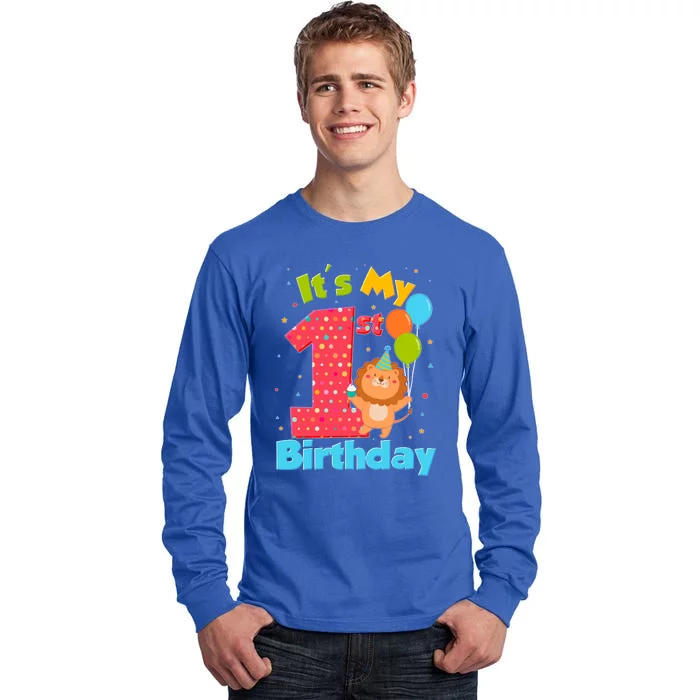 Cute It's My First 1st Birthday Tall Long Sleeve T-Shirt