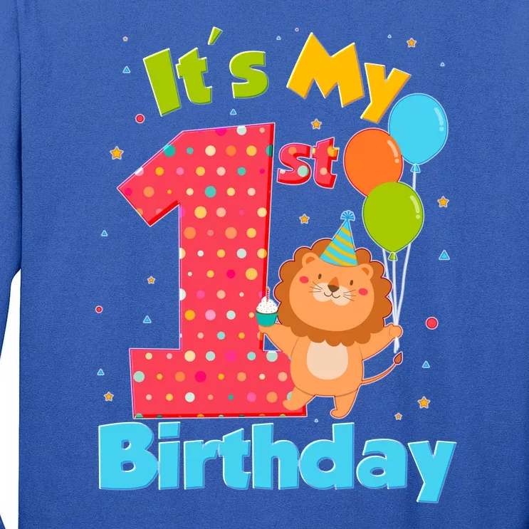 Cute It's My First 1st Birthday Tall Long Sleeve T-Shirt