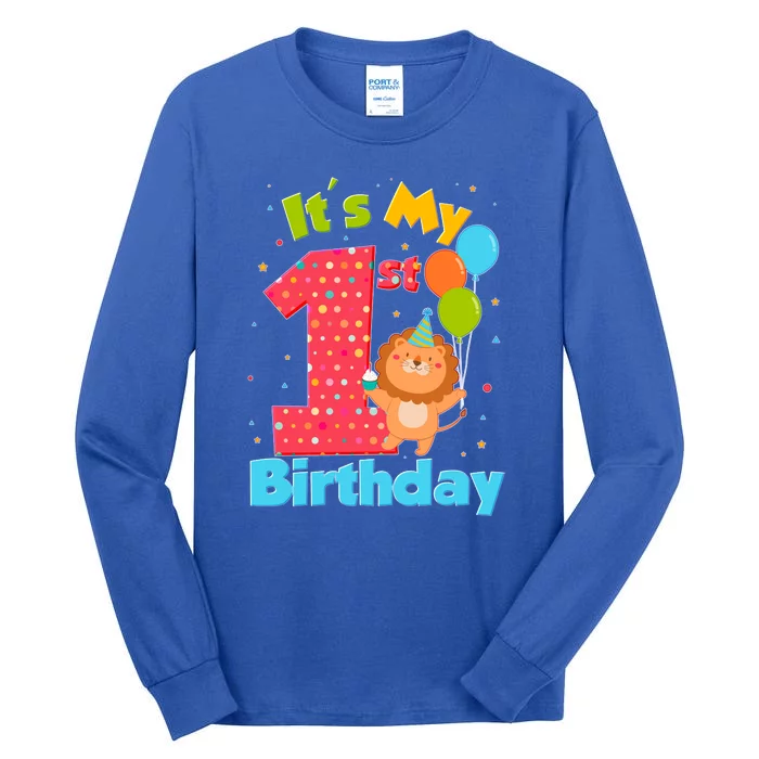 Cute It's My First 1st Birthday Tall Long Sleeve T-Shirt