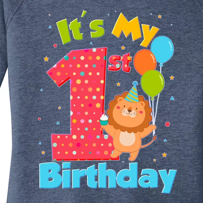 Cute It's My First 1st Birthday Women's Perfect Tri Tunic Long Sleeve Shirt