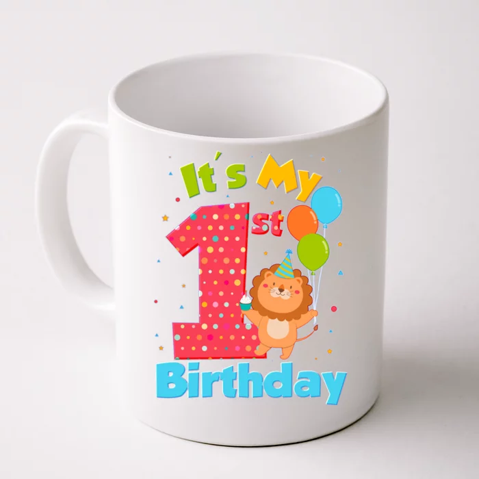 Cute It's My First 1st Birthday Front & Back Coffee Mug