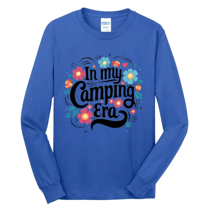 Colorful In My Camp Era Summer Camping Gift Tall Long Sleeve T-Shirt