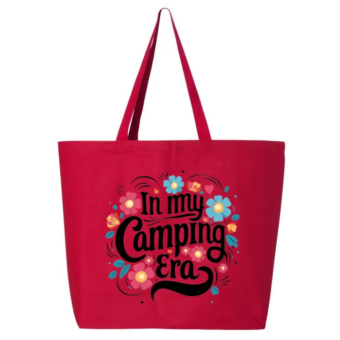 Colorful In My Camp Era Summer Camping Gift 25L Jumbo Tote