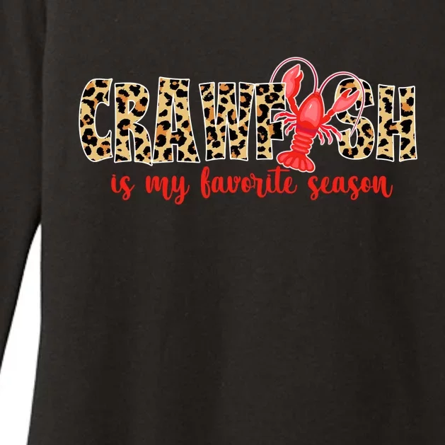 Crawfish Is My Favorite Season Womens CVC Long Sleeve Shirt