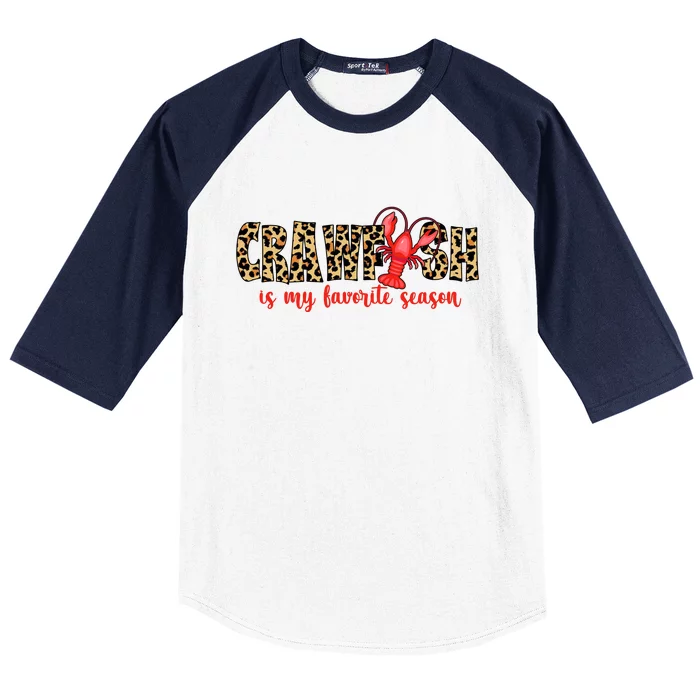 Crawfish Is My Favorite Season Baseball Sleeve Shirt