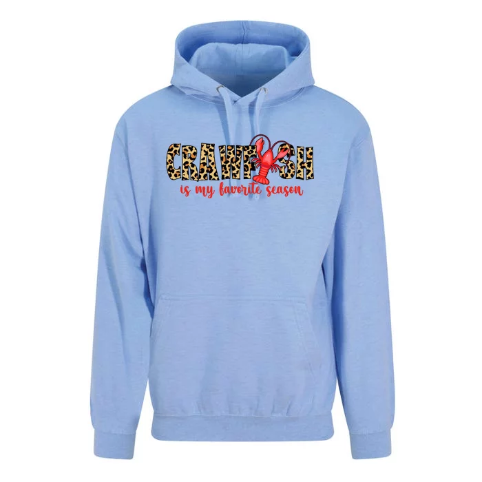 Crawfish Is My Favorite Season Unisex Surf Hoodie