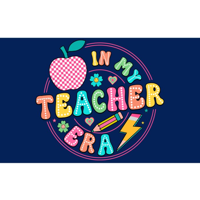 Cute In My Teacher Era School Favorite Teacher Gift Bumper Sticker