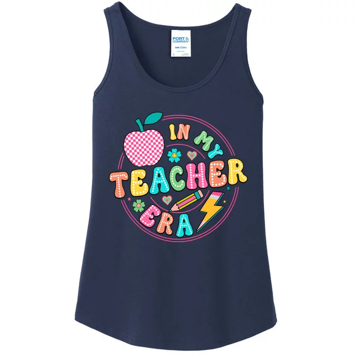 Cute In My Teacher Era School Favorite Teacher Gift Ladies Essential Tank