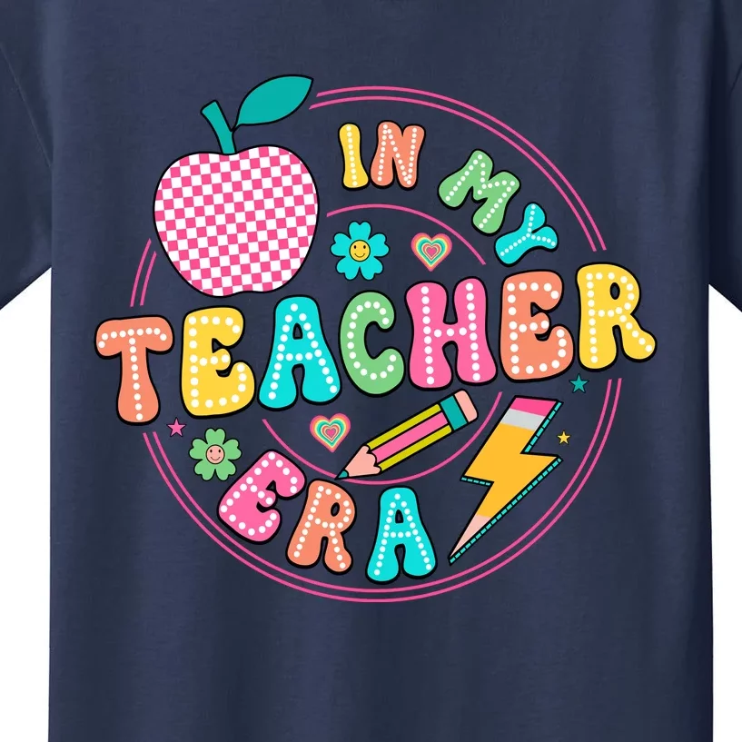 Cute In My Teacher Era School Favorite Teacher Gift Kids T-Shirt