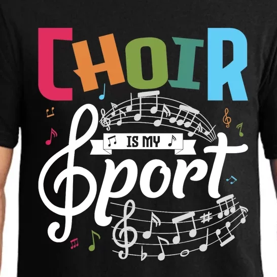 Choir Is My Sport Funny Choir Singer Singing Lover Pajama Set