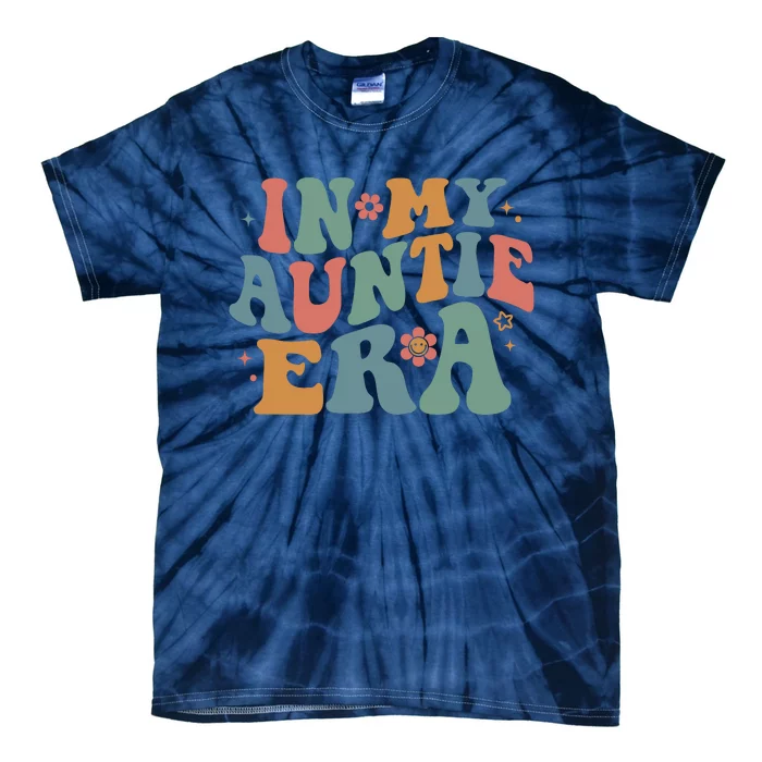 Cute In My Auntie Era Fun Aunt Tie-Dye T-Shirt