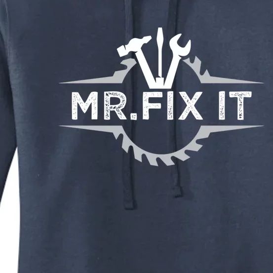 Craft I Mr Fix It I Mechanic Worker Handy Cute Gift Women's Pullover Hoodie