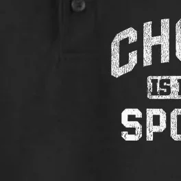 Choir Is My Sport Quote Funny Choir Teacher Gift Dry Zone Grid Performance Polo