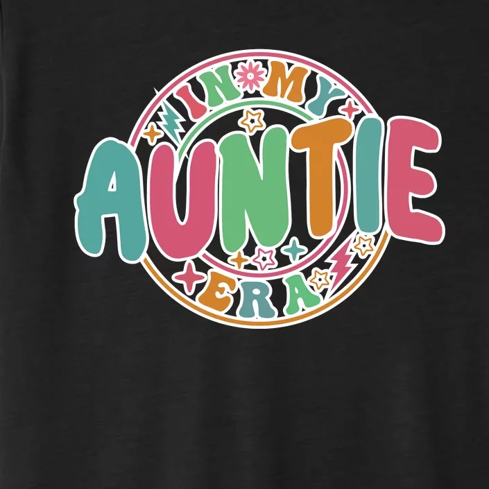 Colorful In My Auntie Era Fun Aunt ChromaSoft Performance T-Shirt