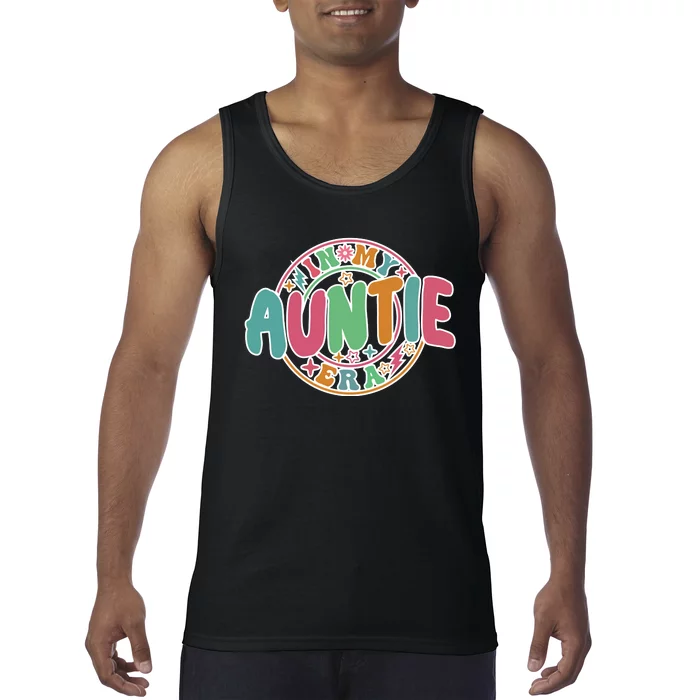 Colorful In My Auntie Era Fun Aunt Tank Top