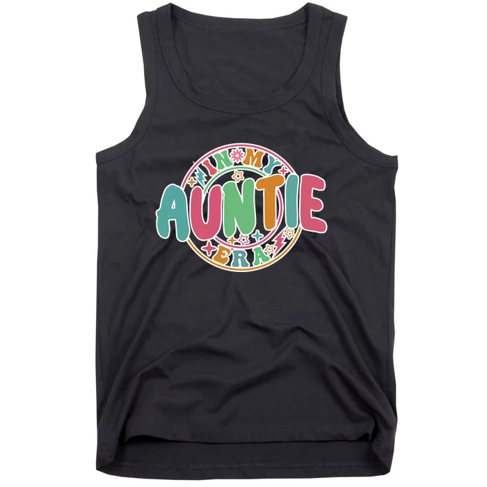 Colorful In My Auntie Era Fun Aunt Tank Top