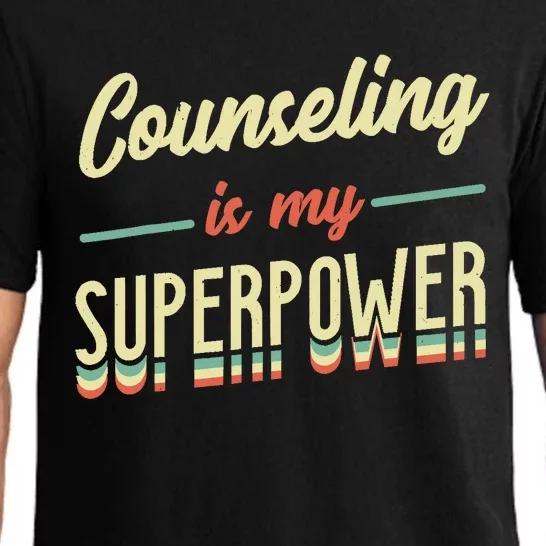 Counseling Is My Superpower School Counselor Pajama Set