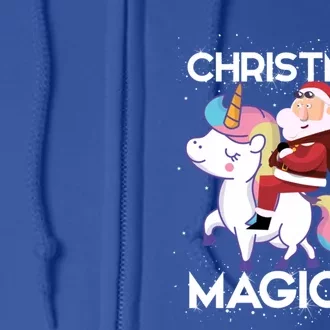 Christmas Is Magical Gift Full Zip Hoodie