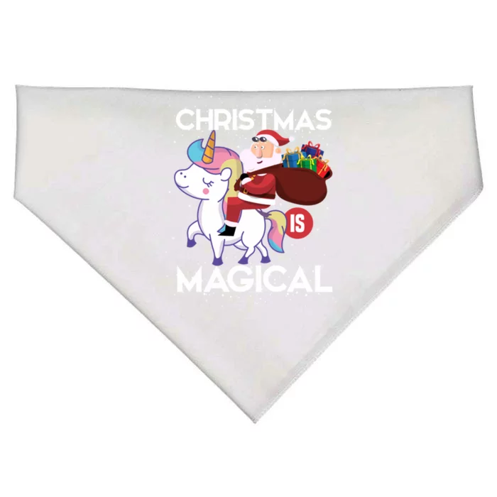 Christmas Is Magical Gift USA-Made Doggie Bandana