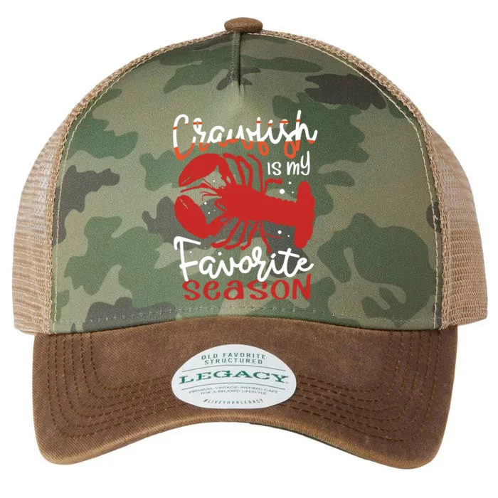 Crawfish Is My Favorite Season Lobster Crayfish Yabbies Meaningful Gift Legacy Tie Dye Trucker Hat