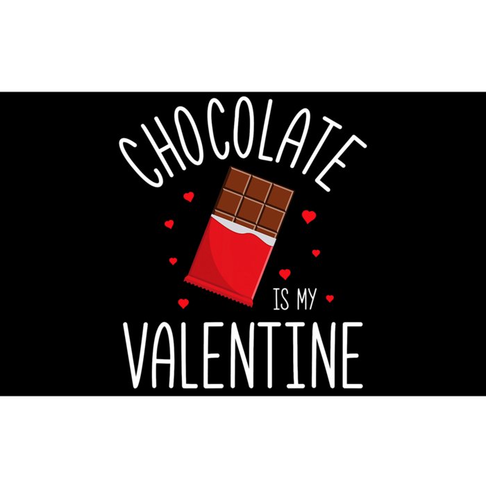 Chocolate Is My Valentine Bumper Sticker